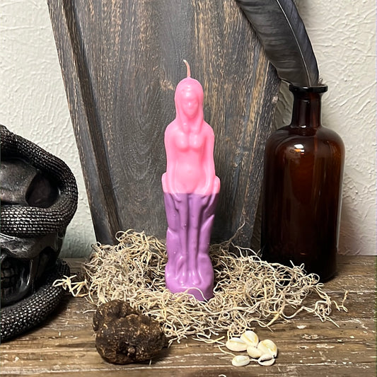 Figure Female Candle (Two Tone)