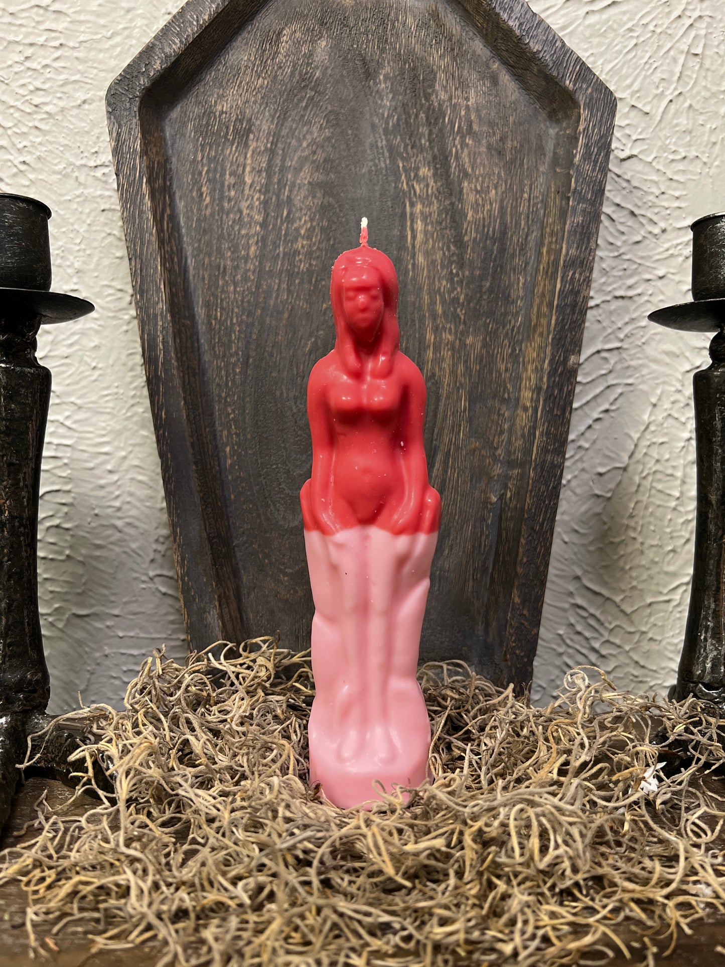 Figure Female Candle (Two Tone)