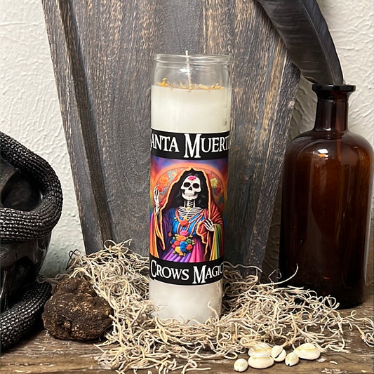 Santa Muerte Candle Run Service