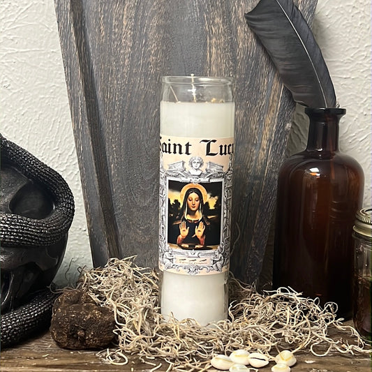 Saint Lucy 7 Day Fixed Candle