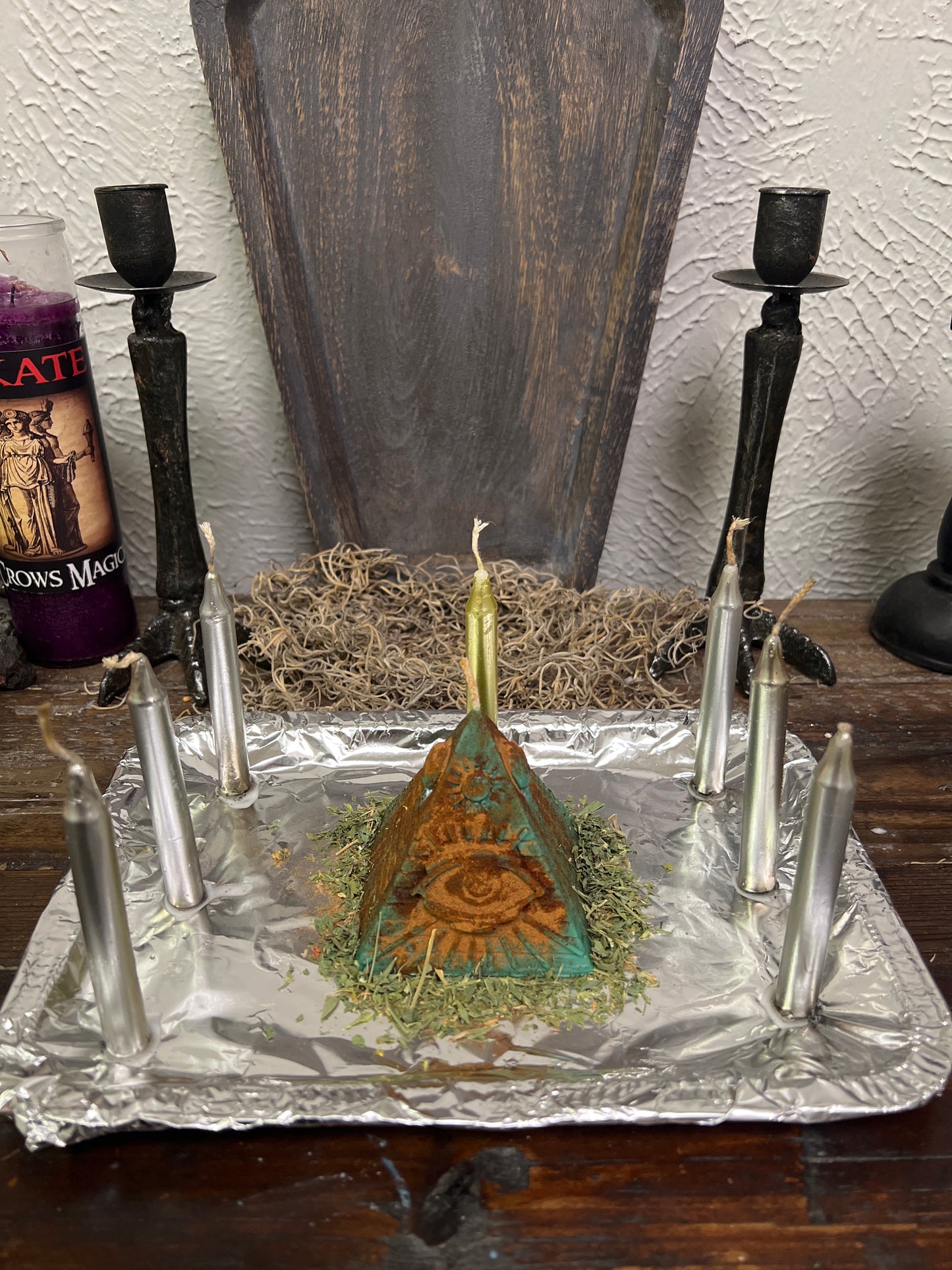 $$$ Pyramid Candle Working