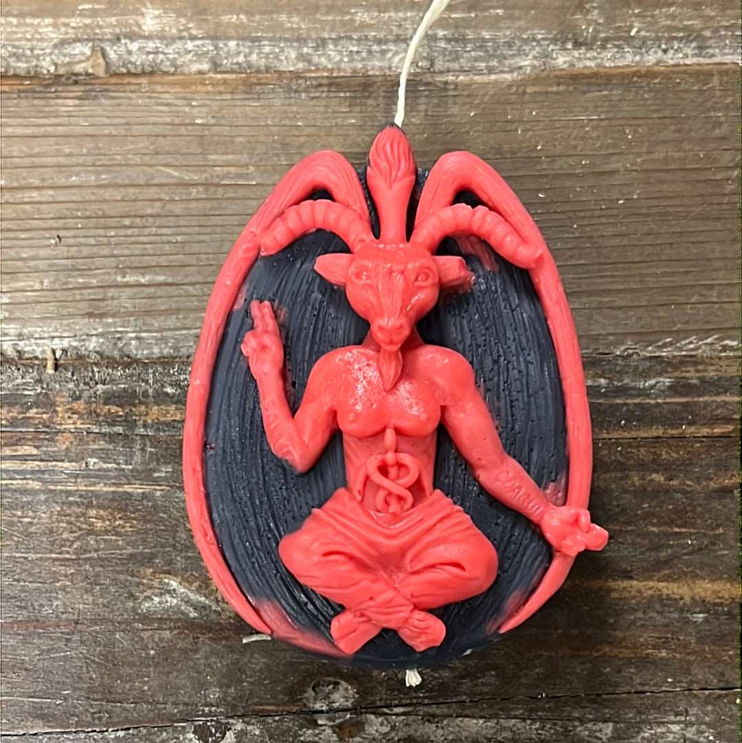 Baphomet Candle