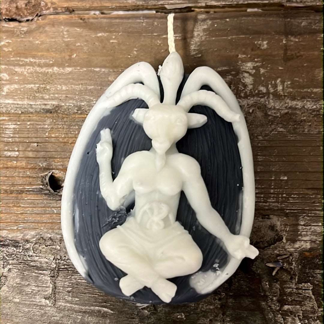 Baphomet Candle