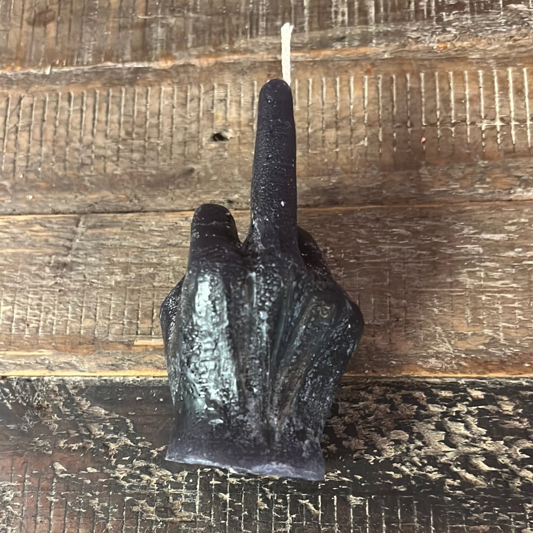 Middle Finger Candle