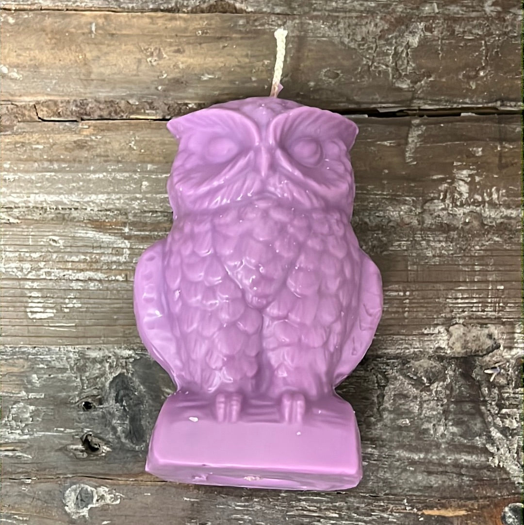 Owl Candle