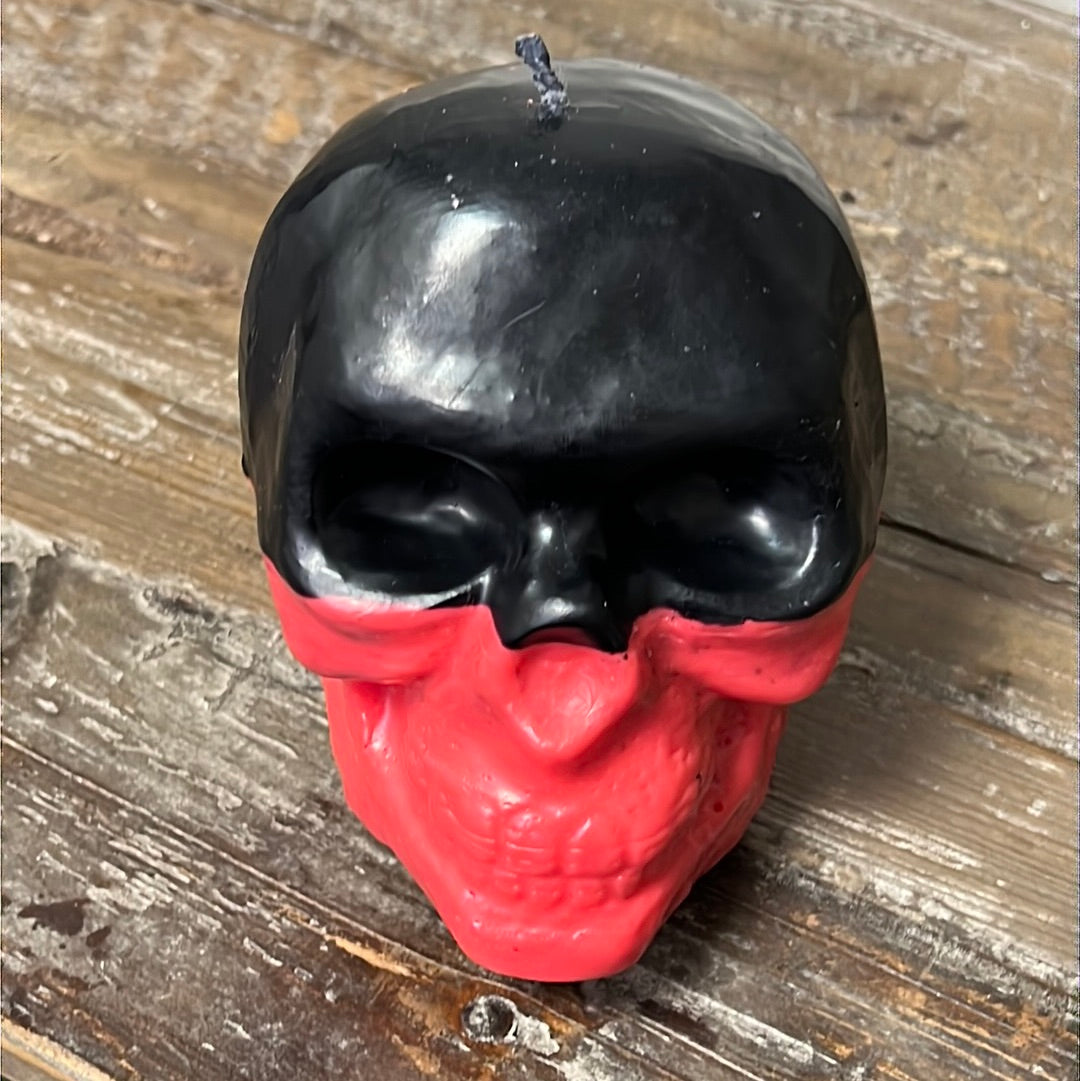 Skull Candle Large (Two Toned)